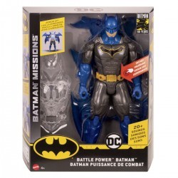 Batman Missions Dc Comics Bm Figura12 Pulgadas con luces y sonidos