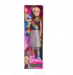 Barbie mi gran amiga peinados arcoiris 71cm