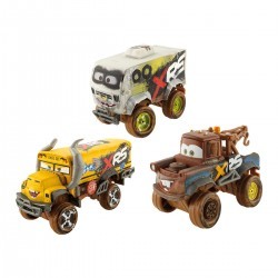 Cars Surtido de Corredores Extremos en Lodo de Lujo