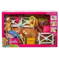 Barbie y Chelsea Diversión en Caballos