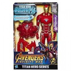 Avengers  Titan Hero Power FX Iron Man 12 Pulgadas  - Hasbro