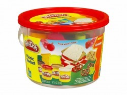 Mini Cubeta Play Doh Paquete de 6 piezas