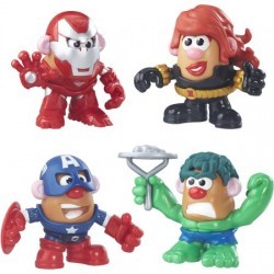 Papa Heroes Combinables - Marvel 4 Pack