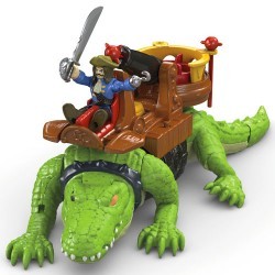 Imaginext Cocodrilo y Pirata Garfio