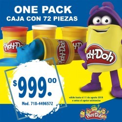 PLAY DOH - CAJA 72 PIEZAS