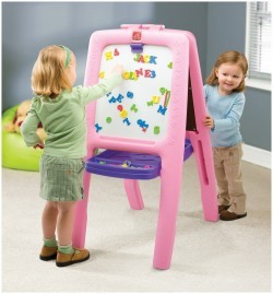 Pizarra para dos personas Rosa