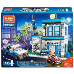Mega Construx Juego de Construcción Estación de Policía