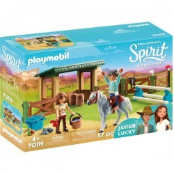 Spirit Paddock con lucky y Javier