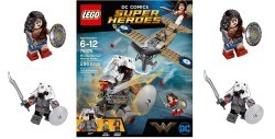 Lego Wonder Woman Batalla de Guerreos
