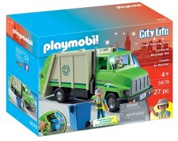 Playmobil-Camión de Reciclaje