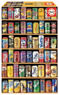 ROMPECABEZAS LATAS "MINIATURE" 1000PZAS