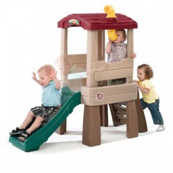 Step 2 - Casa del árbol con resbaladilla