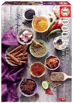 ROMPECABEZAS SURTIDO DE ESPECIAS 1000PZAS
