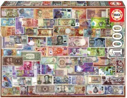 ROMPECABEZAS BILLETES DEL MUNDO 1000PZAS